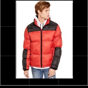 Guess Mens Aspen Colorblock Puffer Jacket NEW!